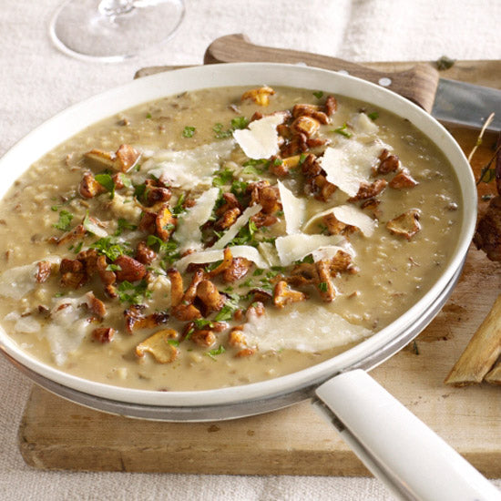 Porcini Mushroom Risotto & Aged Cheese