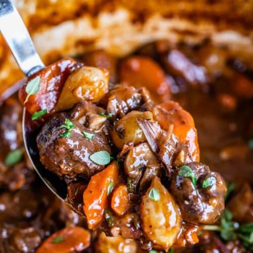Braised beef