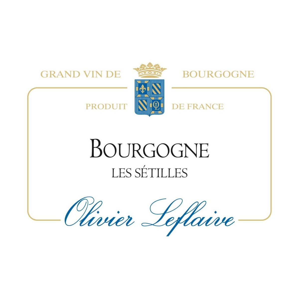 OLIVIER LEFLAIVE BOURGOGNE CHARDONNAY LES SETILLES 2020