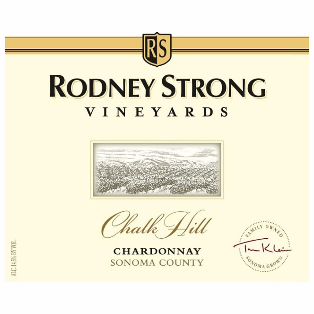 Rodney Strong Chalk Hill Chardonnay 2018